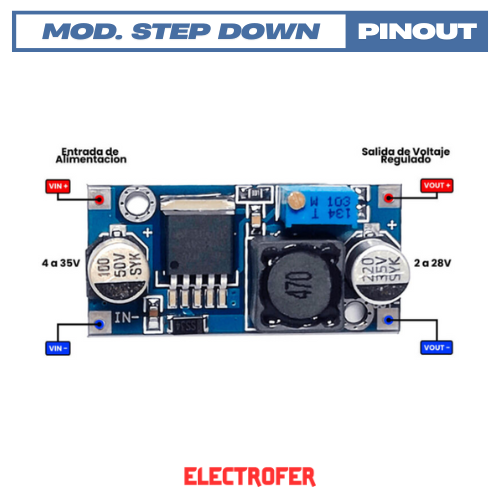 Modulo Step Down LM2596